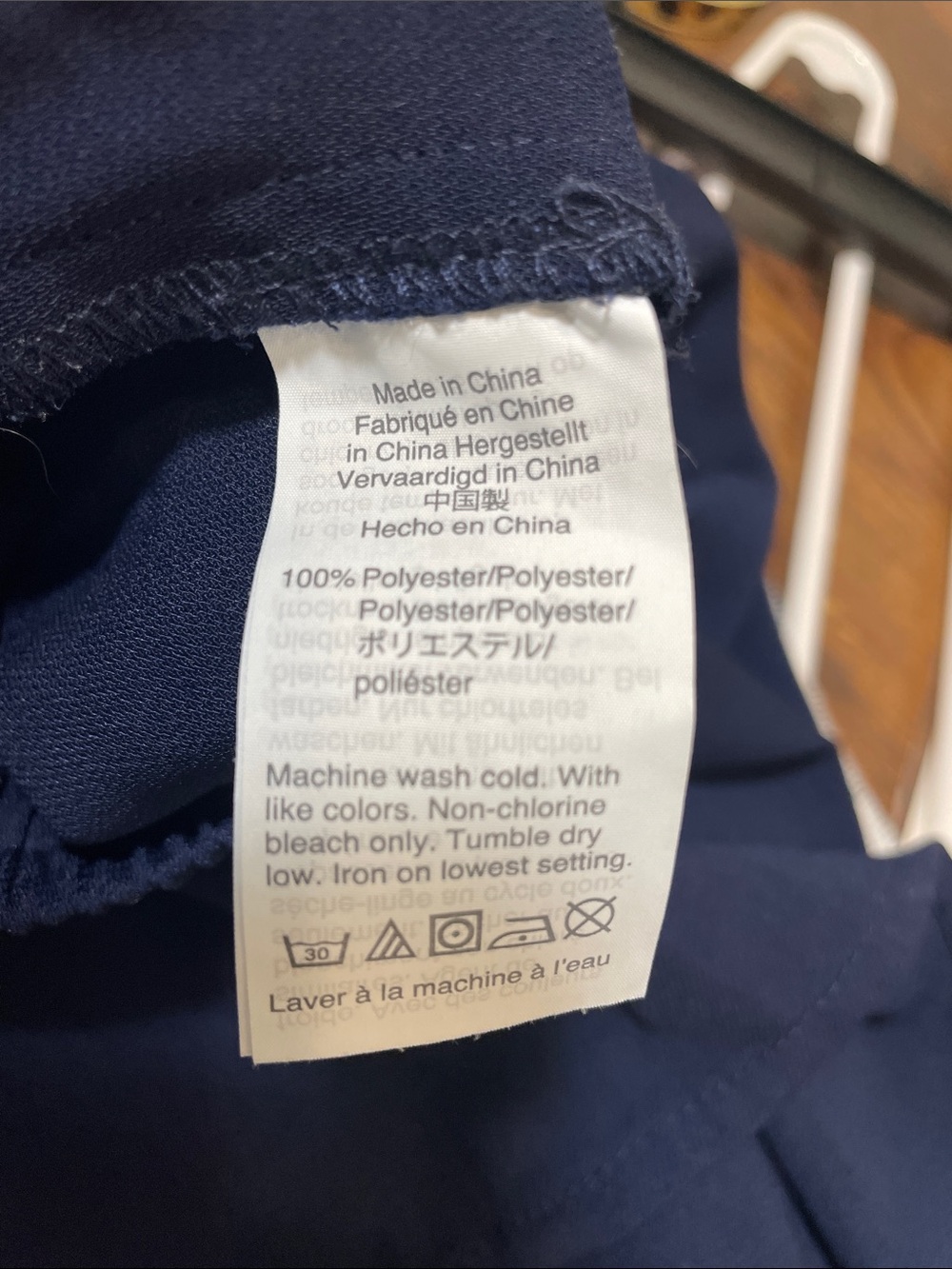 J. Crew Navy Drawstring Shorts - Picture 4 of 4